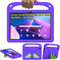 GOZOPO Kids Case for Lenovo Tab M10 3rd Gen 10.1 inch Tablet, with Handle Shockproof Stand Protective Cover [ONLY fits M10 3rd Gen - TB-328FU/TB-328XU] - Purple