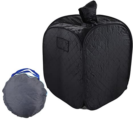 Natudeco Sauna à Vapeur Portable Sauna Privé à la Maison Boîte De Sauna étanche Sauna Traditionnel Extérieur Pliable pour la Relaxation Et la Perte De Poids