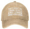 That's What I Do I Drink Scotch and I Know Things Hut Herren Baseballmütze Modische Caps, Natural-6, Einheitsgr��e