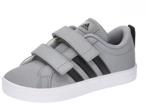 adidas Mixte Enfant VS Pace 2.0 Hook and Loop Shoes Kids, Grey Three/Core Black/Cloud White, 33 EU