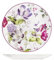 H&h set 12 piatti piani madam in porcellana cm 27
