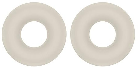 LYEAA 1 par de almohadillas de silicona impermeables para auriculares Sony WH-CH520 (beige)