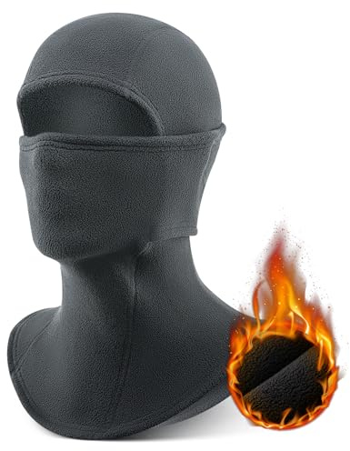 ROCKBROS Sturmhaube Balaclava Winter Skimaske Gesichtshaube Herren/Damen Warm Sturmmaske Radfahren Laufen Skifahren Einheitsgröße
