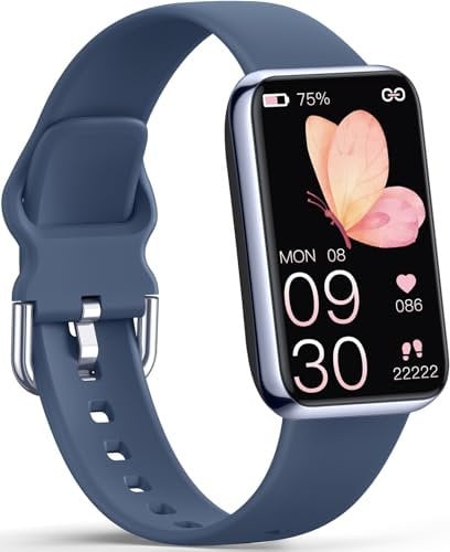 VIPWISE Fitness Tracker with Heart Rate & Sleep Monitor, Bluetooth Smartwatch with Calls, Blood Oxygen, IP68 Waterproof, Step Counter & 20 Sport Modes for Men & Women