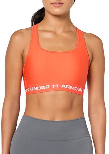 Under Armour Crossback MID Bra FIRE - S