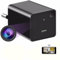 Xxaibb Caméra Espion Chargeur caché 4K - sans Fil Full HD Mini DV 1080P AC tpcy-c Téléphone WiFi Surveillance de Vision nocturne pour l'enregistrement vidéo Détection de Mouvement Contrôle à distance