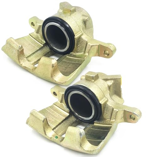 Hajus 615101112 2x Bremssattel Bremszange Satz Vorne Links Rechts für VW Golf III 1H1 1.4L-2.0L 1991-1997 Passat 3A2 35I 1.6L-2.8L 1988-1996 Vento 1H2 1.6L-2.0L 1991-1997 357615124A 357615123A