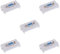 Lot de 5 modules de prise murale VGA modulaire avec cadre de type prise directe