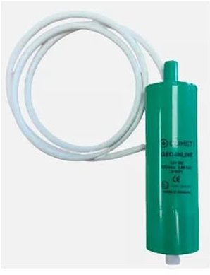 CR-MOESANCO® COMET GEO-INLINE Bomba de Agua, 15L/min, 12V DC, 0,6 Bar, 45x150mm, para Autocaravana y Caravana