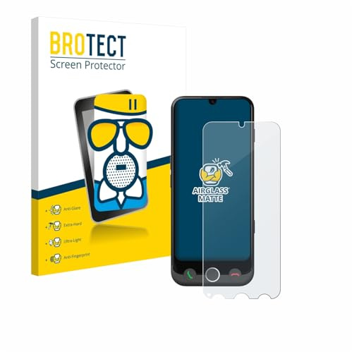 BROTECT Schutzglas für Doro Aurora A30 | Entspiegelnder Displayschutz Made in Germany Schutzfolie Glas Matt Anti-Reflex Kratzfest 9H Anti-Fingerprint Einfache Montage