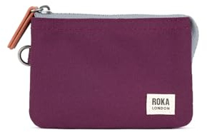 ROKA London Carnaby Small Recycled Canvas Cherry Lacquer