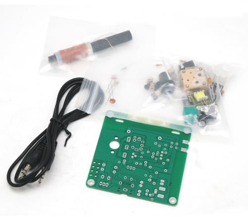 Uxsjakjsd AM Transmitter for Crystal Radio Receiver Signal Source 2P3 Radio Medium Wave Transmitter Experim Ental Talent Diy Kits