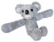 Wild Republic 19434 21093 Huggers Schnapparmband Kuscheltier, Plüschtier, Koala, Grau, 20 cm, 8