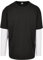 Urban Classics Men's Oversized Shaped Double Layer Ls Tee T-Shirt, Multicolour (Black/White 00826), XX-Large