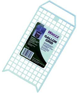Whizz 57100 1G White Grid for 1-Gallon Paint Cans - 10-Pack Case, Durable Plastic Roller Grid