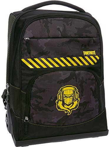 Panini Franco Cosimo Zaino OrganizzatoTrolley Premium Raptor Fortnite Grigio, Jungen Rucksack, Nero, Taglia unica