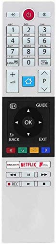 Replacement Remote Control Compatible with Toshiba 32LL3A63DB 32 Smart 1080p Full HD TV
