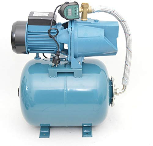 Hauswasserwerk 50 Liter Pumpe JSW 200-6000l/h - 5,3bar + Trockenlaufschutz DTS