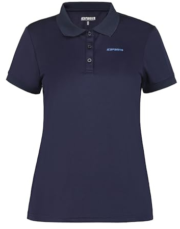 Icepeak Bayard Poloshirt für Damen | Schnelltrocknendes Funktionsmaterial. Polokragen mit Knopfleiste.