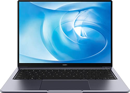 HUAWEI MateBook 14 Laptop, 14 Zoll 2K-FullView Touchscreen Display Notebook, Windows 10 Home, AMD Ryzen 7 4800H, 16GB RAM, 512GB SSD, leichtes Metallgehäuse, Fingerabdrucksensor, QWERTZ 16+512GB