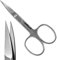 By MILLY High Carbon Stainless Steel Professional Nail Scissors | Manicure Scissors | Razor Sharp Curved Blade Nail Scissors for Women - 100% Stainless Steel Beauty Scissors for Nails (Silver)