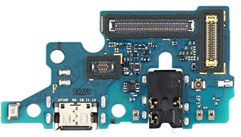 OnlyTech - Ersatz-Ladeanschluss für Samsung Galaxy A71 A715F – Internes Ersatzteil mit USB-Typ-C-Buchse, Mikrofon, Antenne und Klinkenstecker