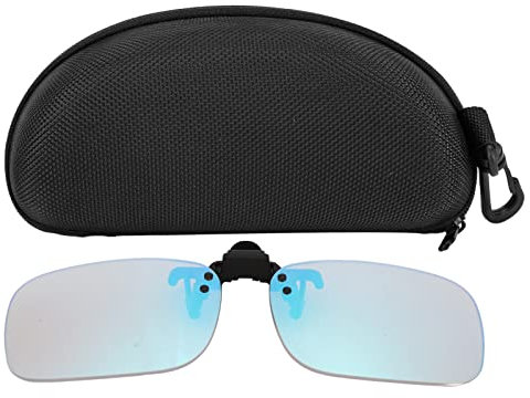 Farbenblinde Brille, Schlagfest Verbessern Sie die Farbauflösung Aufsteckbrille für Farbenblinde mit Brillenetui Unisex-Farbblind-Korrekturbrille für Rot-Grün-Blindheit Im Innen- und Außenbereich