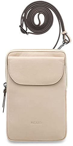 Picard Damen Handytasche NOEL aus Echtleder Mittel | mit Reißverschluss | Handytasche | Alltag
