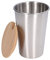 Vasos de Acero Inoxidable de 500ML con Tapa, Vasos de Metal de Primera Calidad, Jarra de Cerveza de Acero Inoxidable, Apto para lavavajillas Reutilizable(Color Acero Inoxidable)