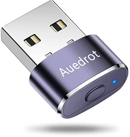 AUEDROT Mouse Jiggler Nicht Nachweisbar USB Mouse Mover mit Schaltertaste, Metall Maus Beweger Automatisch Maus Jiggler, 2 Jiggler-Modi, Treiberfrei, Plug & Play, Hält Computer/Laptop Wach, Lila