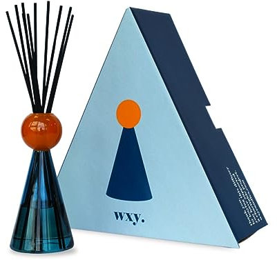 WXY. Disco Range Reed Diffuser - White Flowers & Green Stems