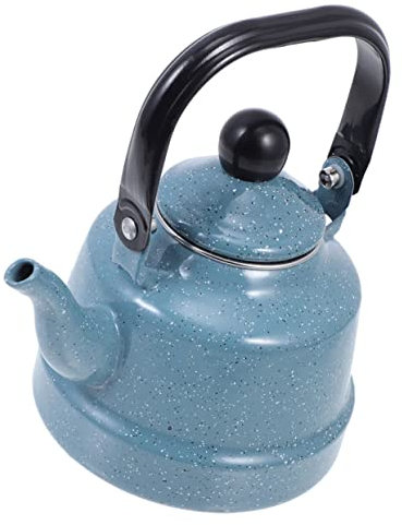 IMIKEYA Emaille Wasserkessel Teekessel Für Haushalt Emaille Teekanne Herd Wasserkocher Vintage Teekessel Teehaus-teekanne Restaurant-teekanne
