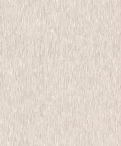 Rasch Tapeten 810127 - Unitapete aus Vlies in Hellbeige aus der Kollektion Color your life - 10,05 m x 0,53 m (LxB)