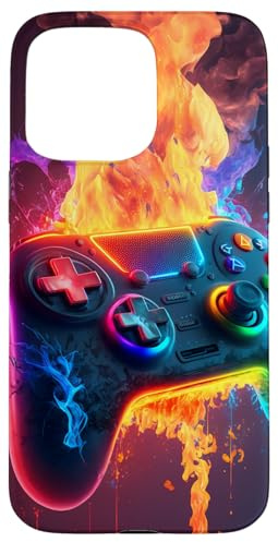Gamer Aesthetic Graphic Gaming Video Games Boys Teens Kids Case for iPhone 15 Pro Max
