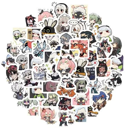Zenless Zone Zero Stickers- Fun Anime Scrapbook Stickers for Adults & Teens