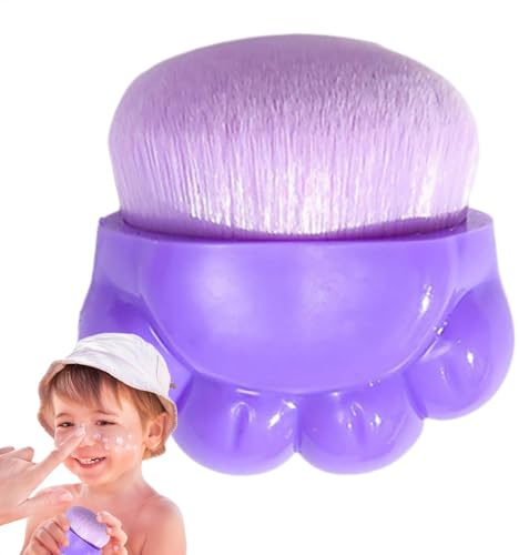 Sonnenschutz-Applikator für Kinder, Sonnenschutzbürste für Kinder, kompakter tragbarer Bräunungslotion-Applikator, tragbarer Bräunungslotion-Applikator, ergonomischer Applikator