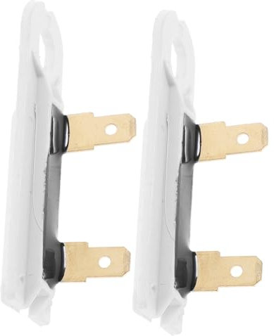 HOMSFOU 2pcs Thermal Cut off Fuse for Dryer Replacement Part for Tumble Dryers Long Safe Operation