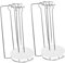 ibasenice 2Ensembles Support De Brochettes Acier Inoxydable Durable Rack Suspendu Pour Barbecue Pratique Et Portable Assiette à Pour Viande
