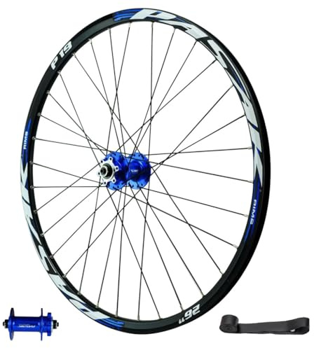 SXSHEYS MTB-Laufradsatz 26 Zoll (27,5 Zoll, 29 Zoll) ER Scheibenbremse 142 mm Steckachse HG gedichtete Lager Nabe Vorder- und Hinterradfelge für 7-11-fach Kassette