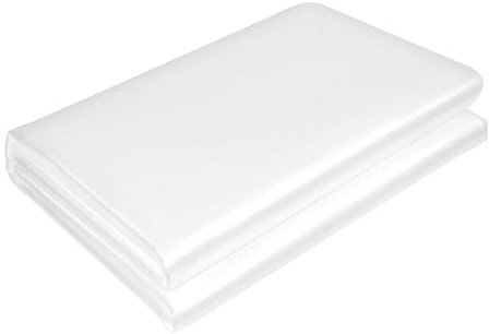 Garvee Telo Trasparente Pesante per Serre e Tunnel - Plastica LDPE Anti-UV, Impermeabile e Anti-invecchiamento, Protezione Isolante e Contro la Polvere - 2 Anni di Durata - per orti e Giardinaggio -