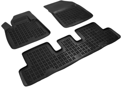 AZUGA Hohe Gummi Fußmatten passend für Citroen C4 Picasso ab 6/2013/Grand C4 Picasso ab 10/2013/C4 Spacetourer ab 2018 AZ10300302