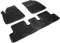 AZUGA Hohe Gummi Fußmatten passend für Citroen C4 Picasso ab 6/2013/Grand C4 Picasso ab 10/2013/C4 Spacetourer ab 2018 AZ10300302