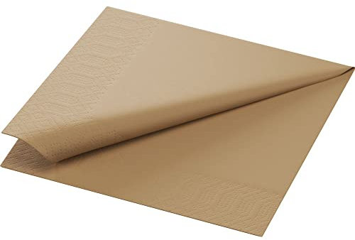 Duni Servietten 3lagig Tissue Uni ecoecho®, 33 x 33 cm, 250 Stück