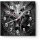 Modern Wanduhr Drache Kreatur Waage 30x30cm Quadrat Klein Wand Uhr Glas Analog Zimmeruhren Küche Büro Wohnzimmer Glasuhr Wall Clock Dekoration Design Wanddekoration Küchenuhr C4AC30x30-0245
