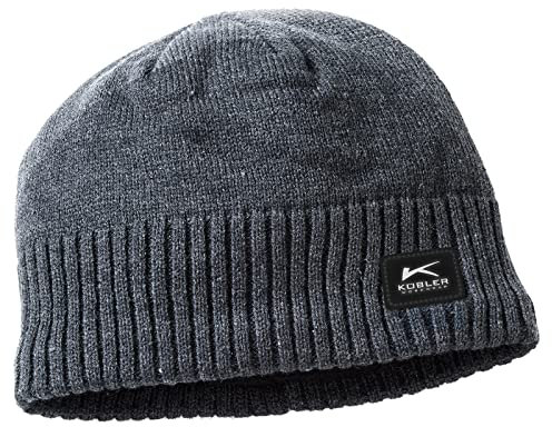 KÜBLER Workwear KÜBLER KÜBLER Strickmütze anthrazit, OneSize, Unisex-Strickmütze aus Mischgewebe, Strickmütze