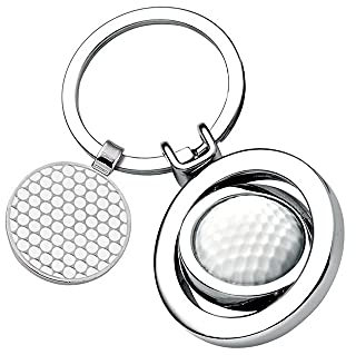 Geschenkegarten Schlüsselanhänger Golfball mit Gravur
