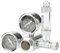 Jadeshay CO2-Regler für Aquarium, Aquarium CO2 Anlage Blasenzähler Rückschlagventil Big Dual Gauge, Schnittstelle W21,8