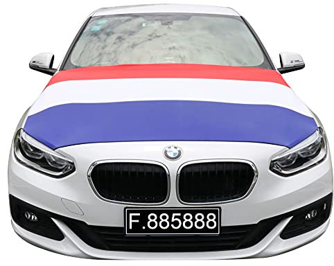 Sonia Originelli Motorhauben Fahne Autoflagge Überzieher Fanartikel WM EM Farbe: Niederlande