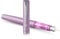 Parker Vector XL Füller | Fliederfarbene Metallic-Lackierung auf Messing | Füllfederhalter mit feiner Feder und blauer Nachfülltinte | Geschenkbox
