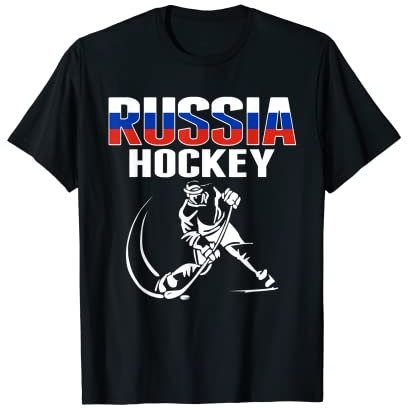 Russland Eishockey Fans Trikot - Support Russian Hockey Team T-Shirt